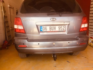 kıa sorento kia çeki demiri ankara çeki demiri takma montajı fiayatı maliyeti araç projesi ankara USTA MÜHENDİSLİK 05323118894