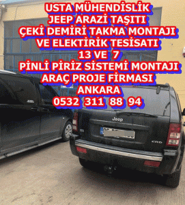 Jeep Cherokee Çeki Demiri ,Jeep Grand Cherokee Çeki Demiri , Jeep Renegade Çeki Demiri , Jeep Wrangler Çeki Demiri , USTA MÜHENDİSLİK 05323118894